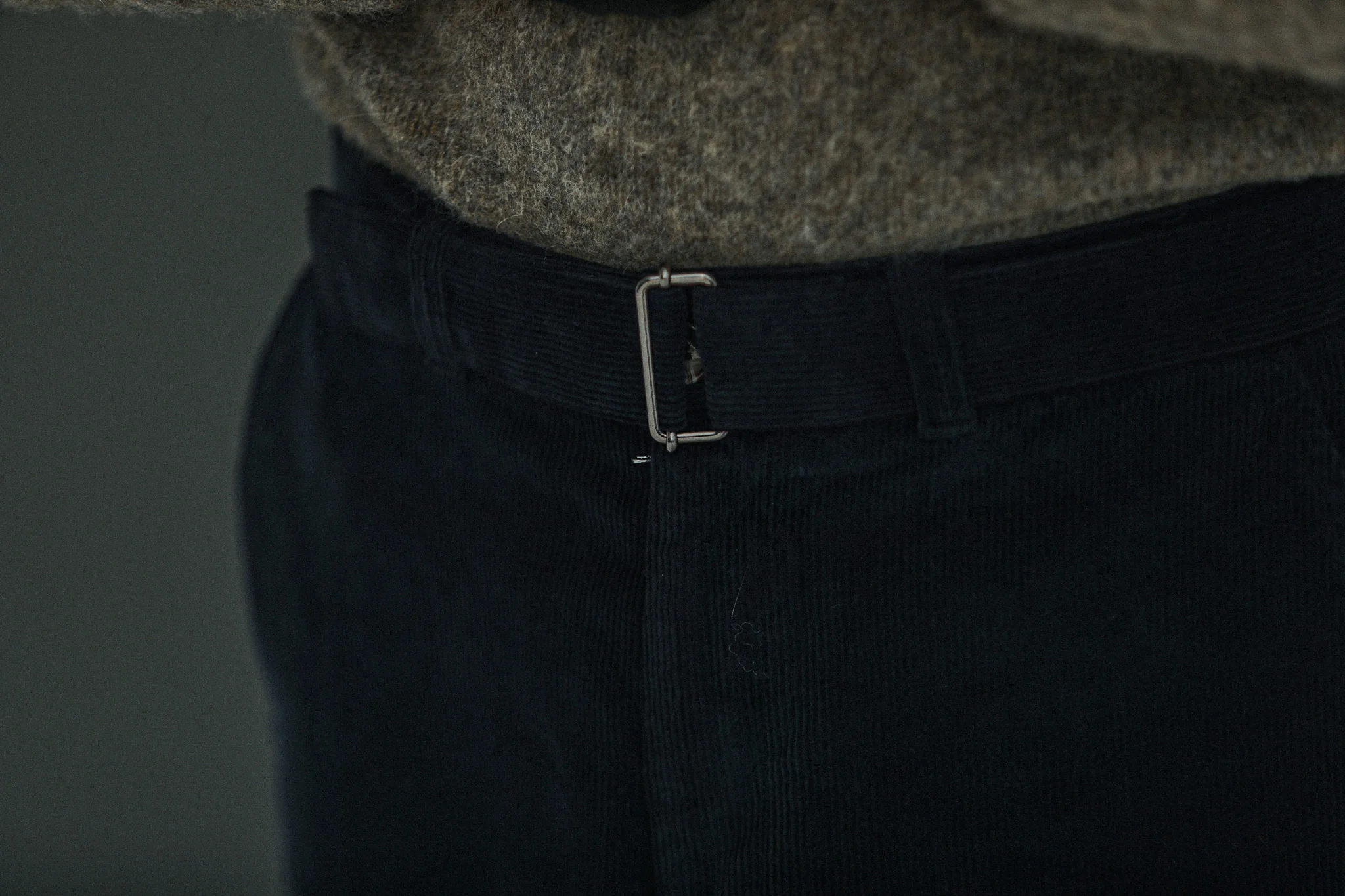 Military Pant Velours Navy - Comfort Fit - Image 5