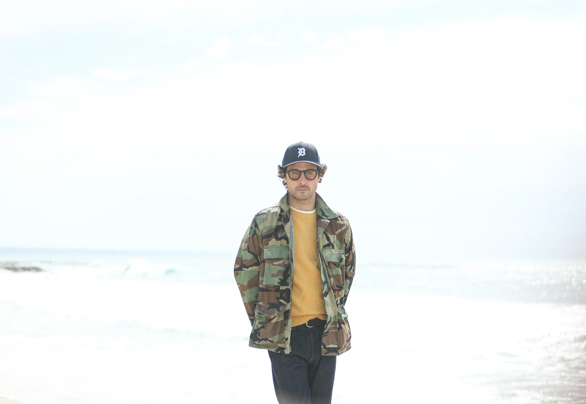 Pull Col Rond Lambswool Yellow - Image 11