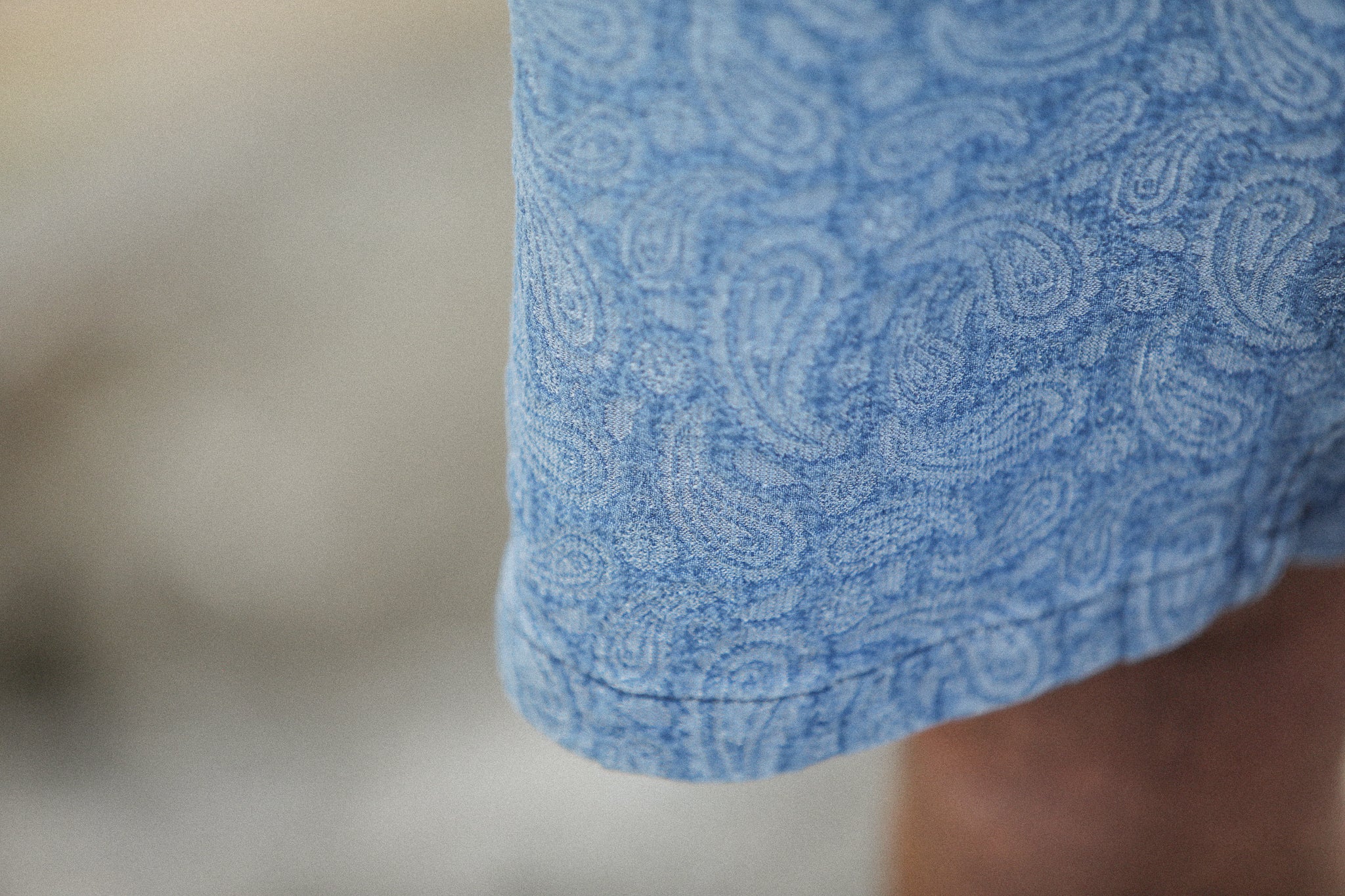 Beach Short - Denim Paisley Bleach - Image 7