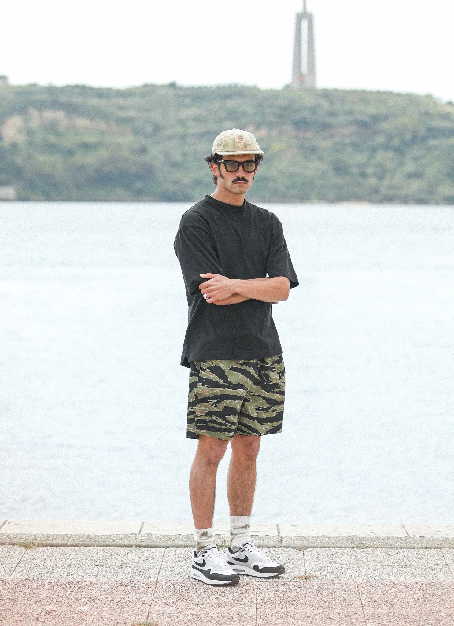 Beach Short Tiger Camo Japonais