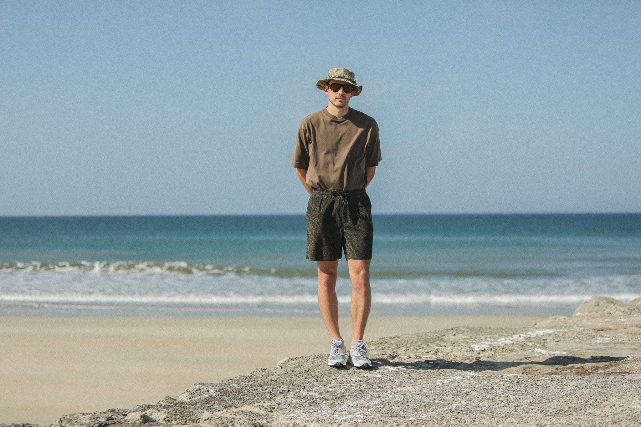 Beach Shorts - Velours Japonais Paisley - Image 3