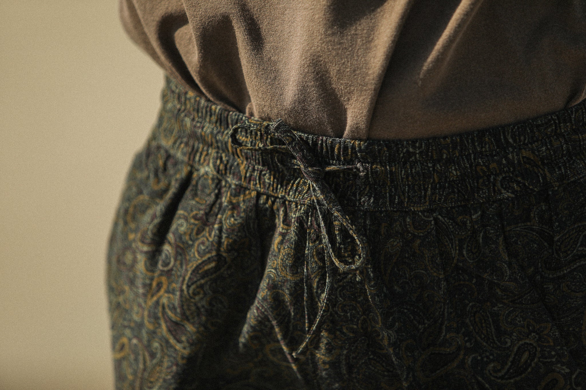 Beach Shorts - Velours Japonais Paisley - Image 8