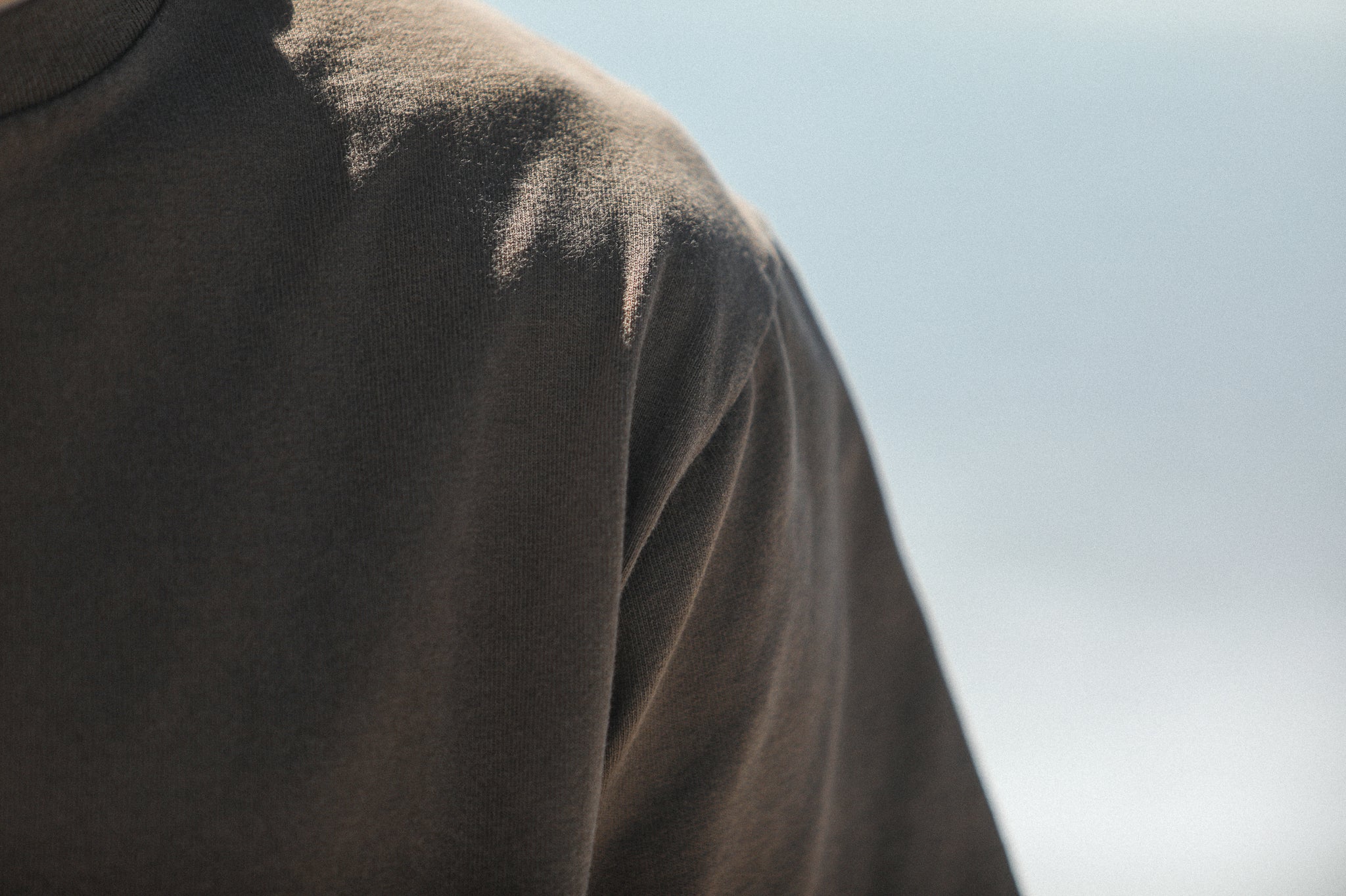 Tee-Shirt Confort Acid Wash Cappuccino - Image 7