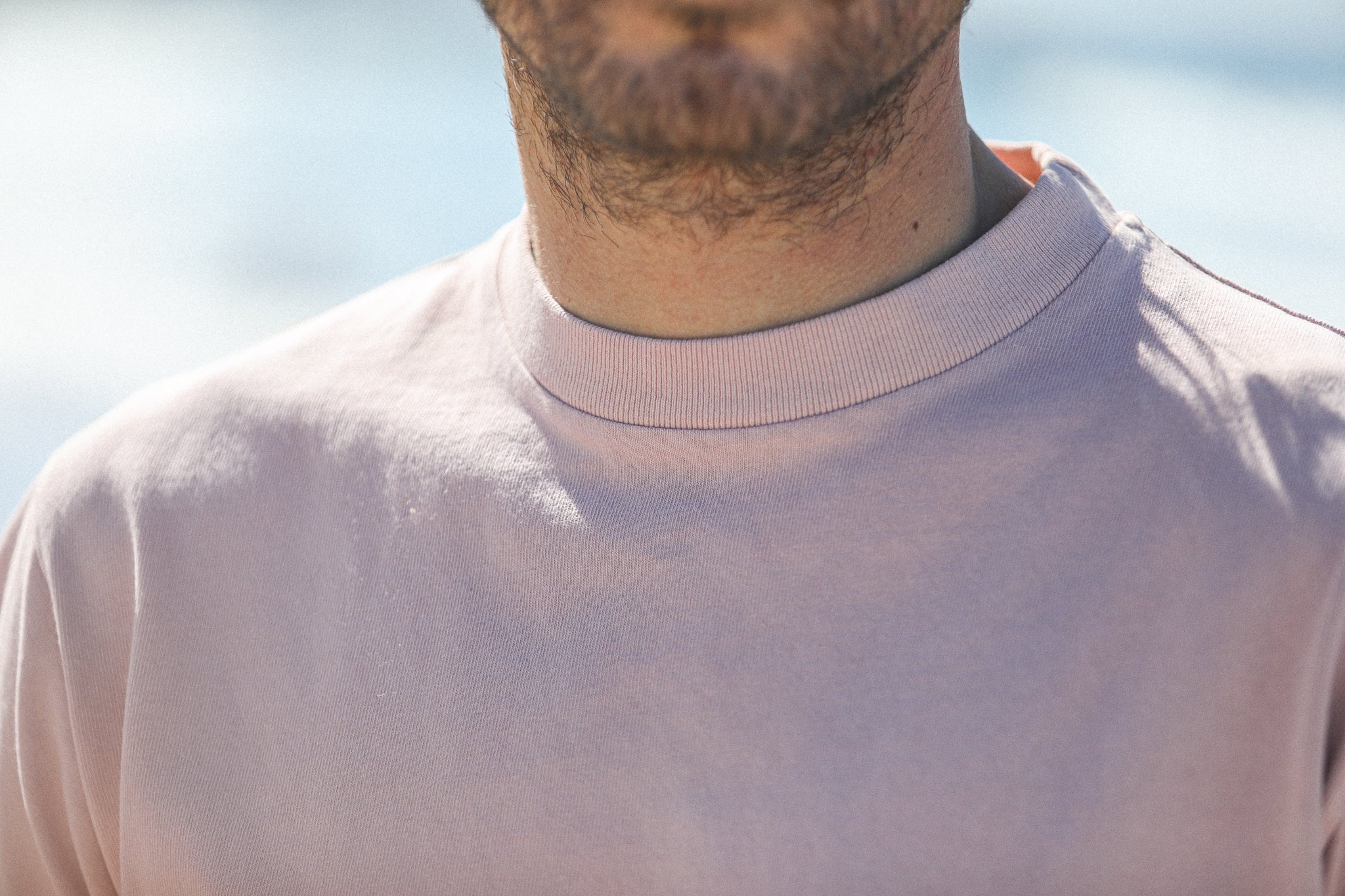 Tee-Shirt Confort Acid Wash Faded Pink - Image 6