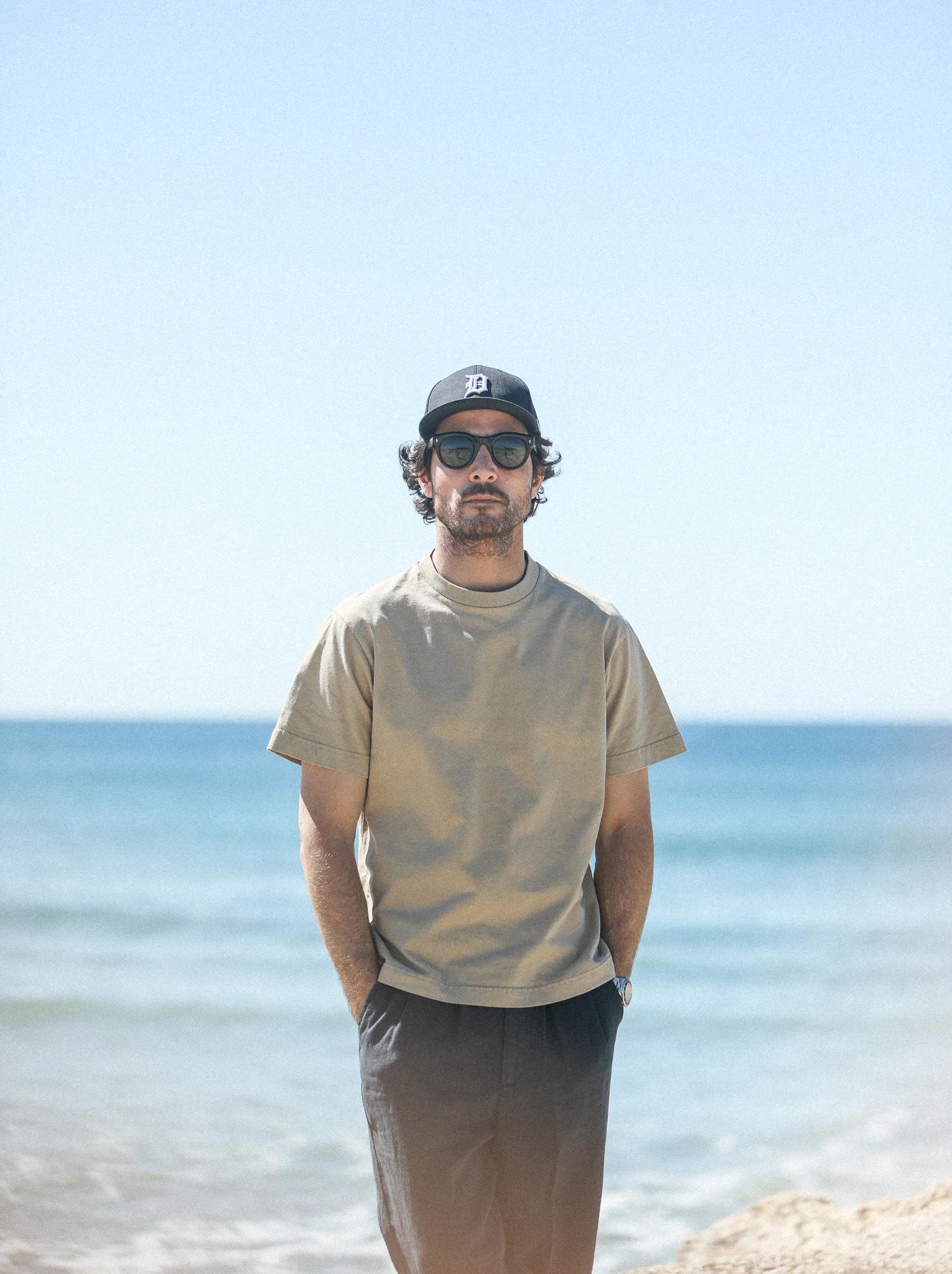Tee-Shirt Confort Acid Wash Sand - Image 2