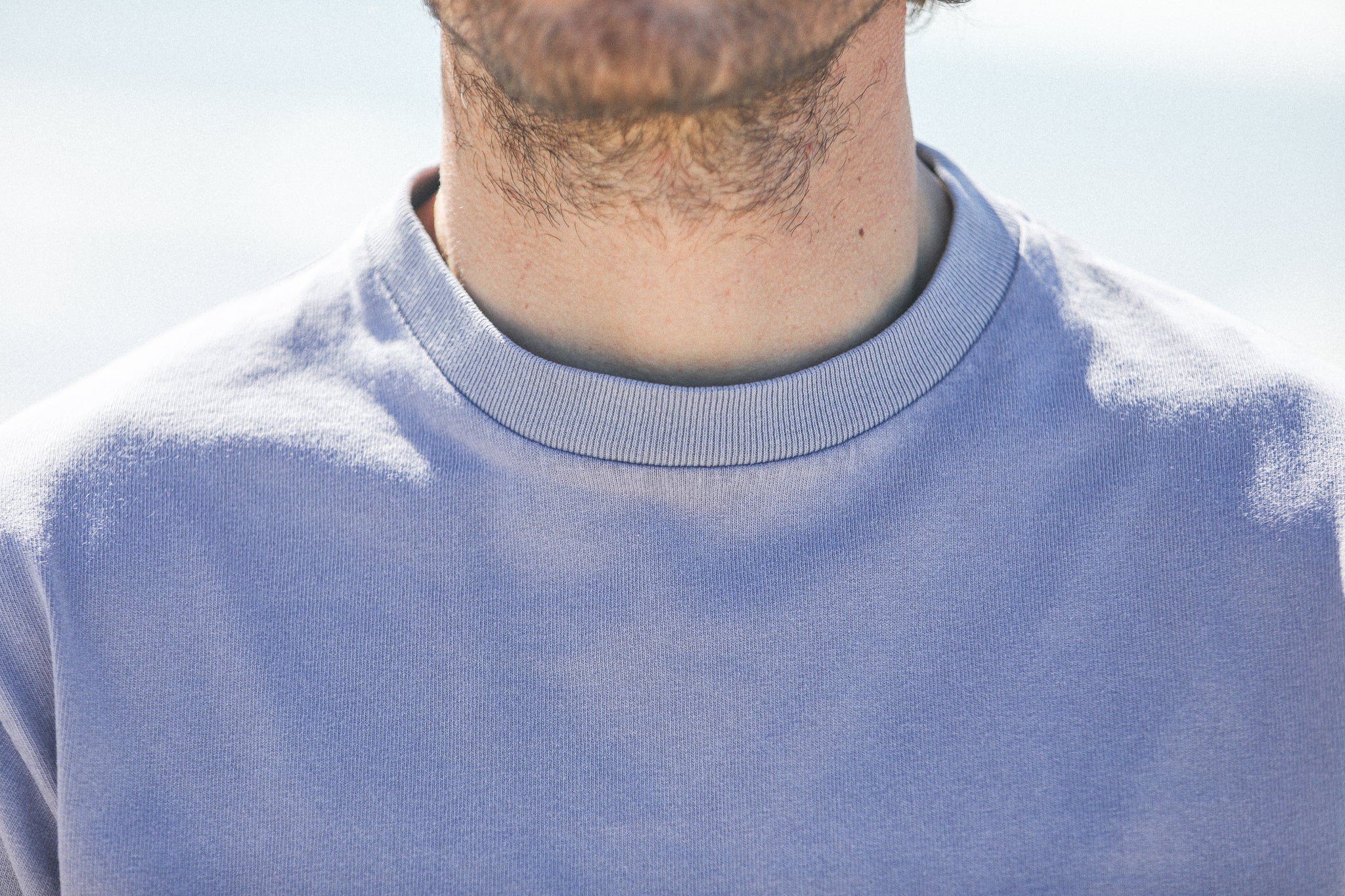 Tee-Shirt Confort Acid Wash Lilac - Image 7