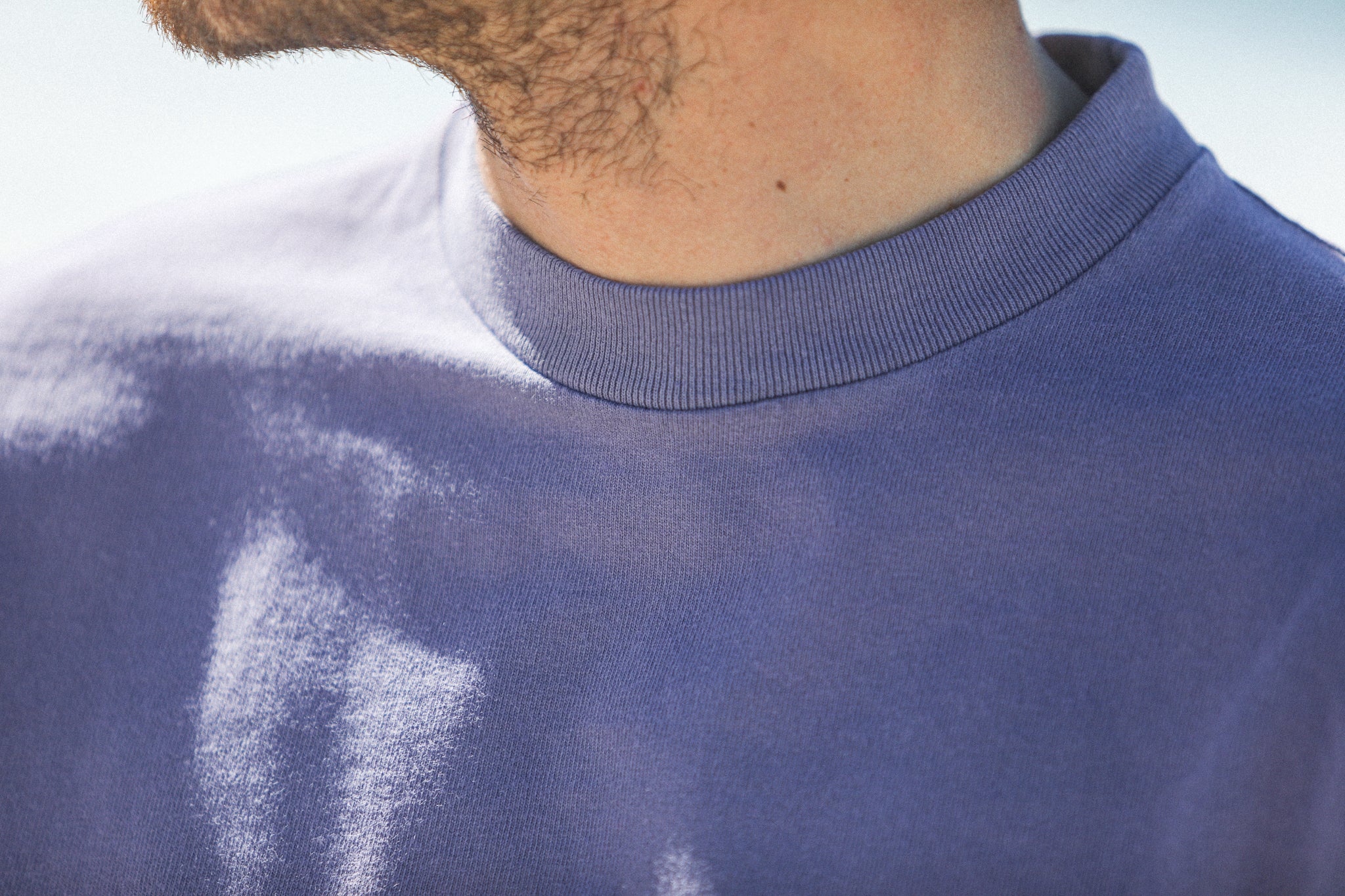 Tee-Shirt Confort Acid Wash Violet 80 - Image 8