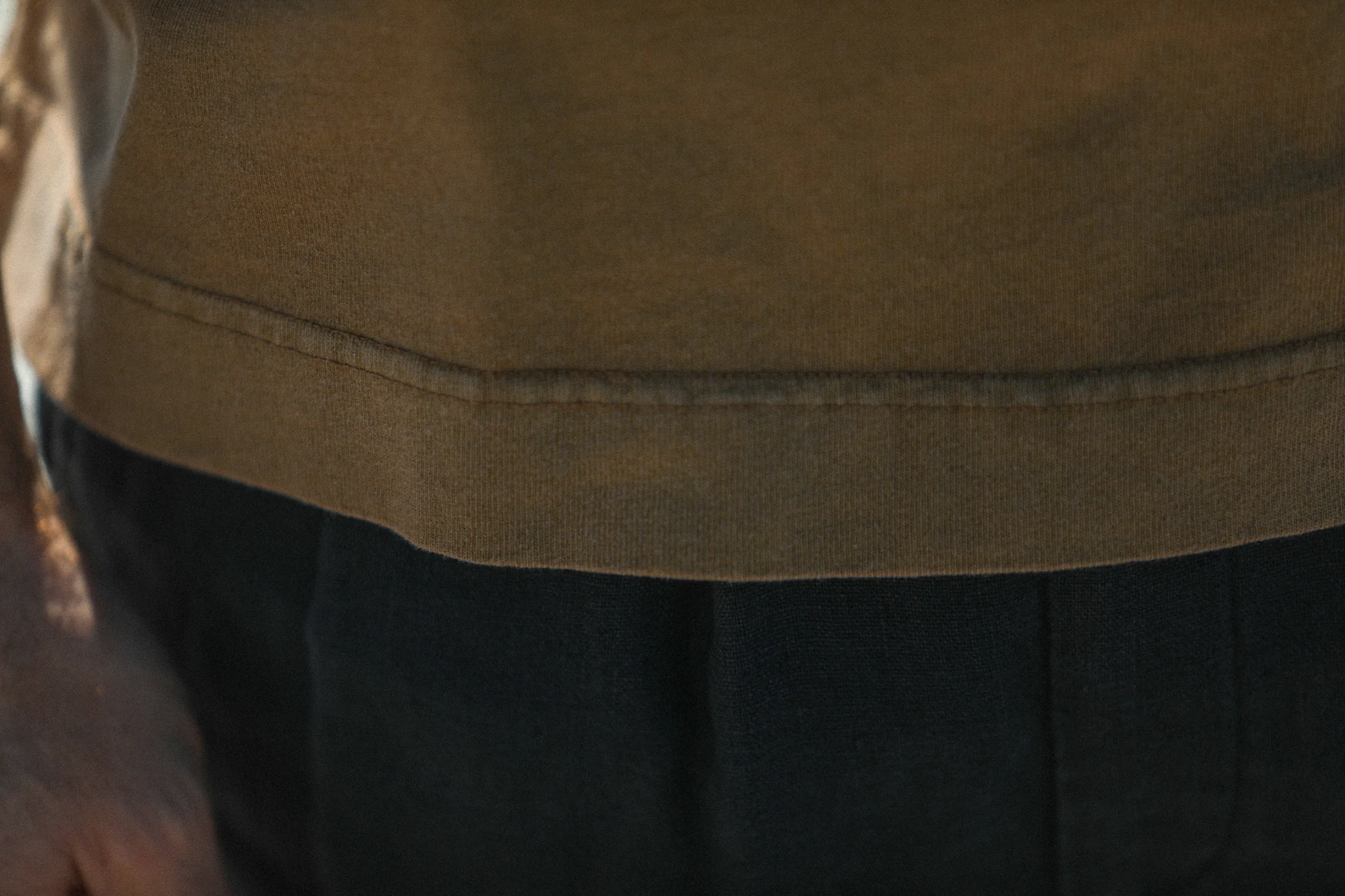 Tee-Shirt Oversize Acid Wash Cognac - Image 6