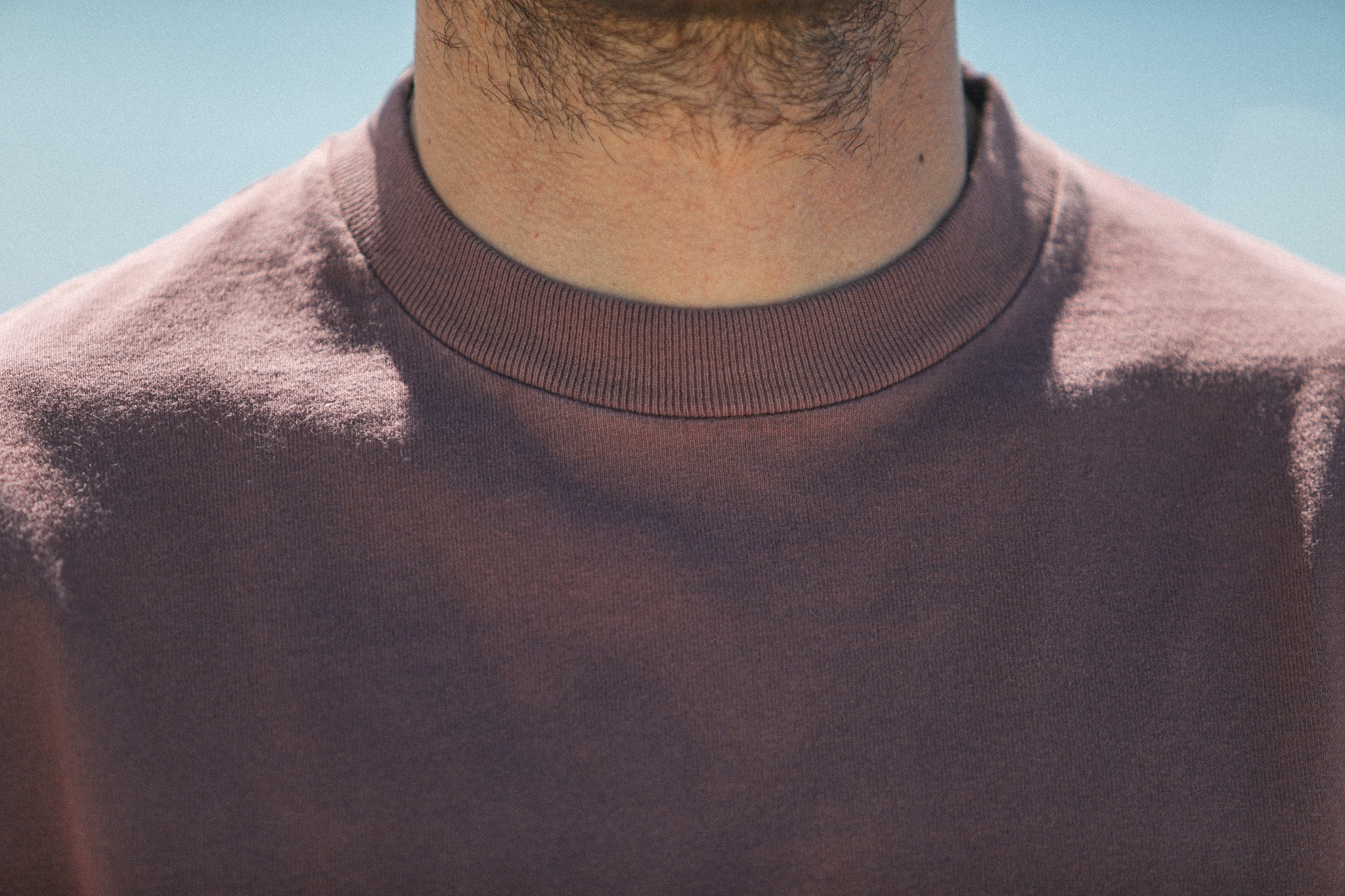Tee-Shirt Oversize Acid Wash Dark Plum - Image 5