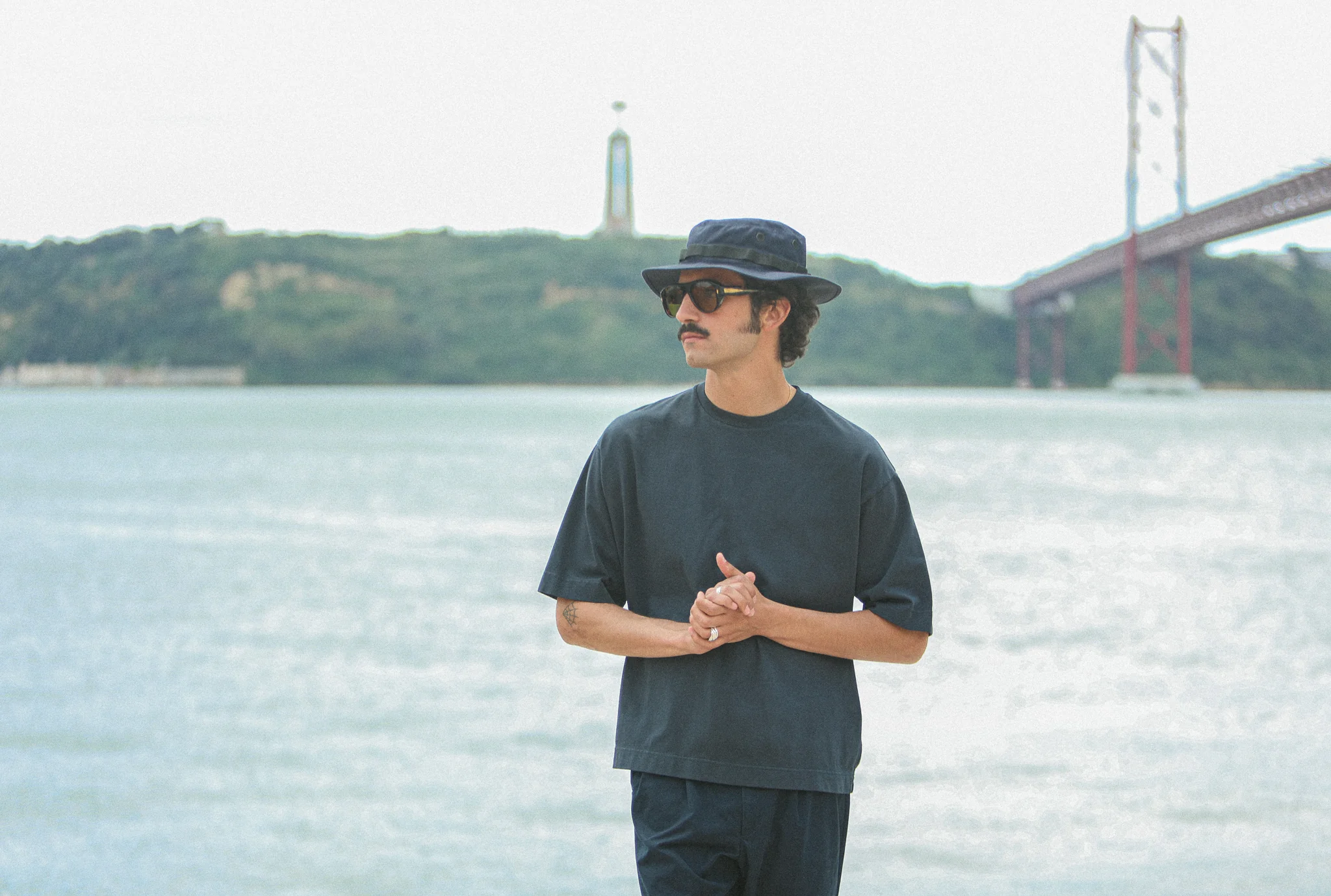 Tee-Shirt Oversize Acid Wash Indigo - Image 11