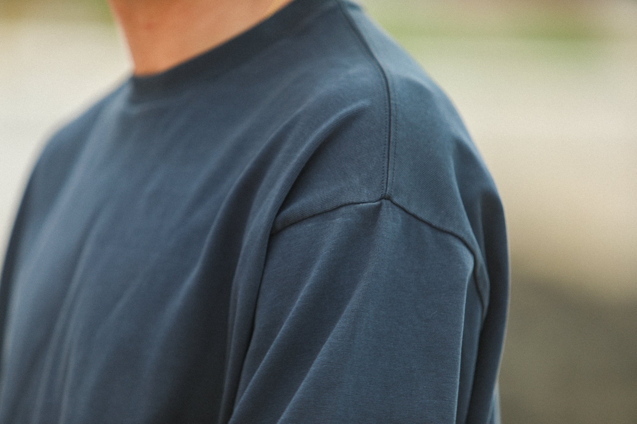 Tee-Shirt Oversize Acid Wash Indigo - Image 7