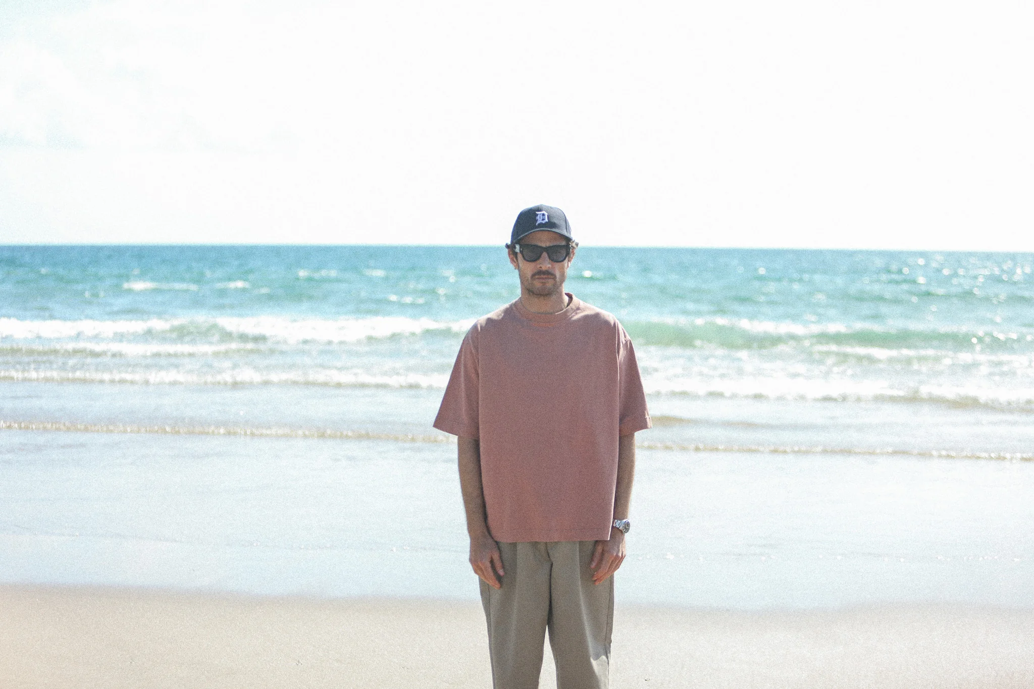 Tee-Shirt Oversized Acid Wash Rose Dust - Image 11