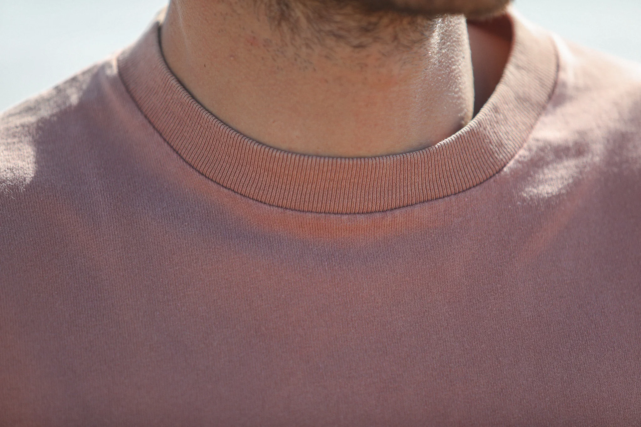 Tee-Shirt Oversized Acid Wash Rose Dust - Image 7