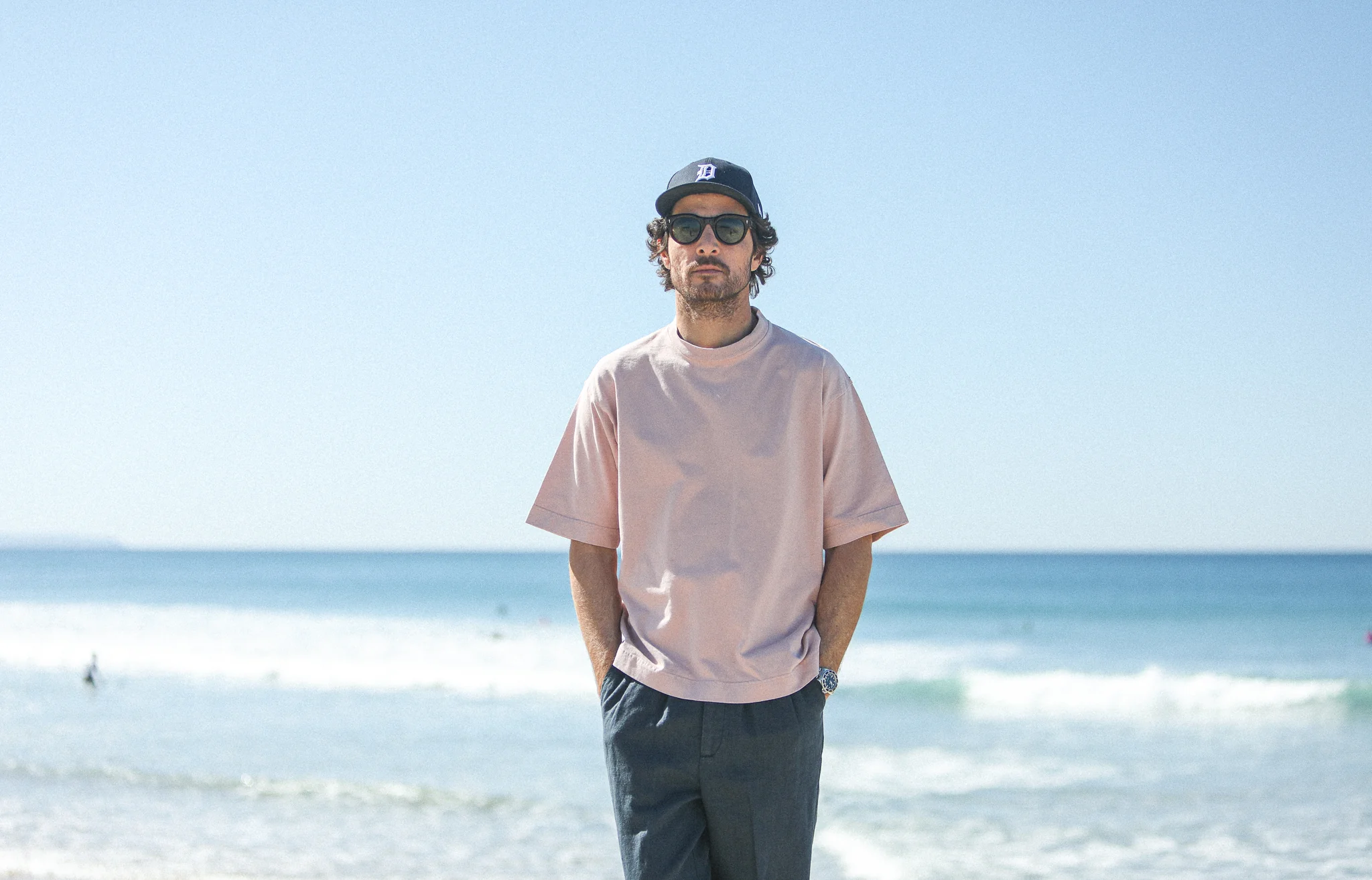 Tee-Shirt Oversize Acid Wash Faded Pink - Image 10