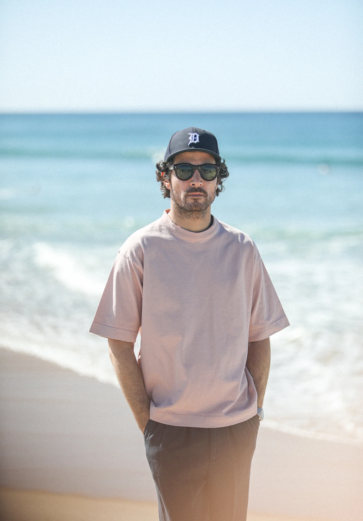 Tee-Shirt Oversize Acid Wash Faded Pink - Image 2