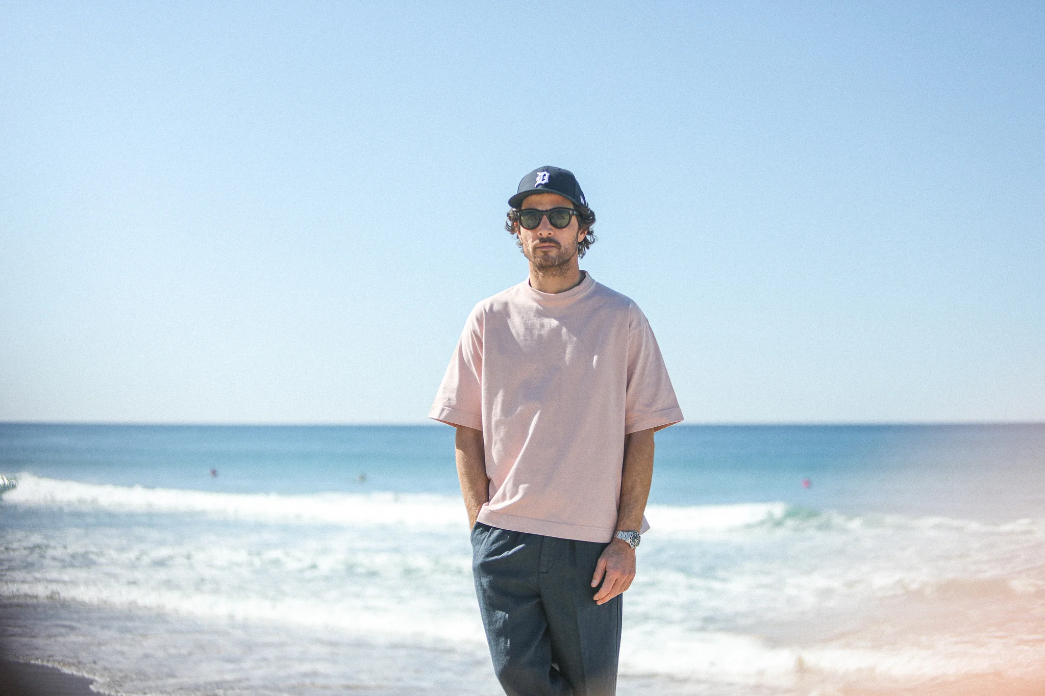 Tee-Shirt Oversize Acid Wash Faded Pink - Image 4