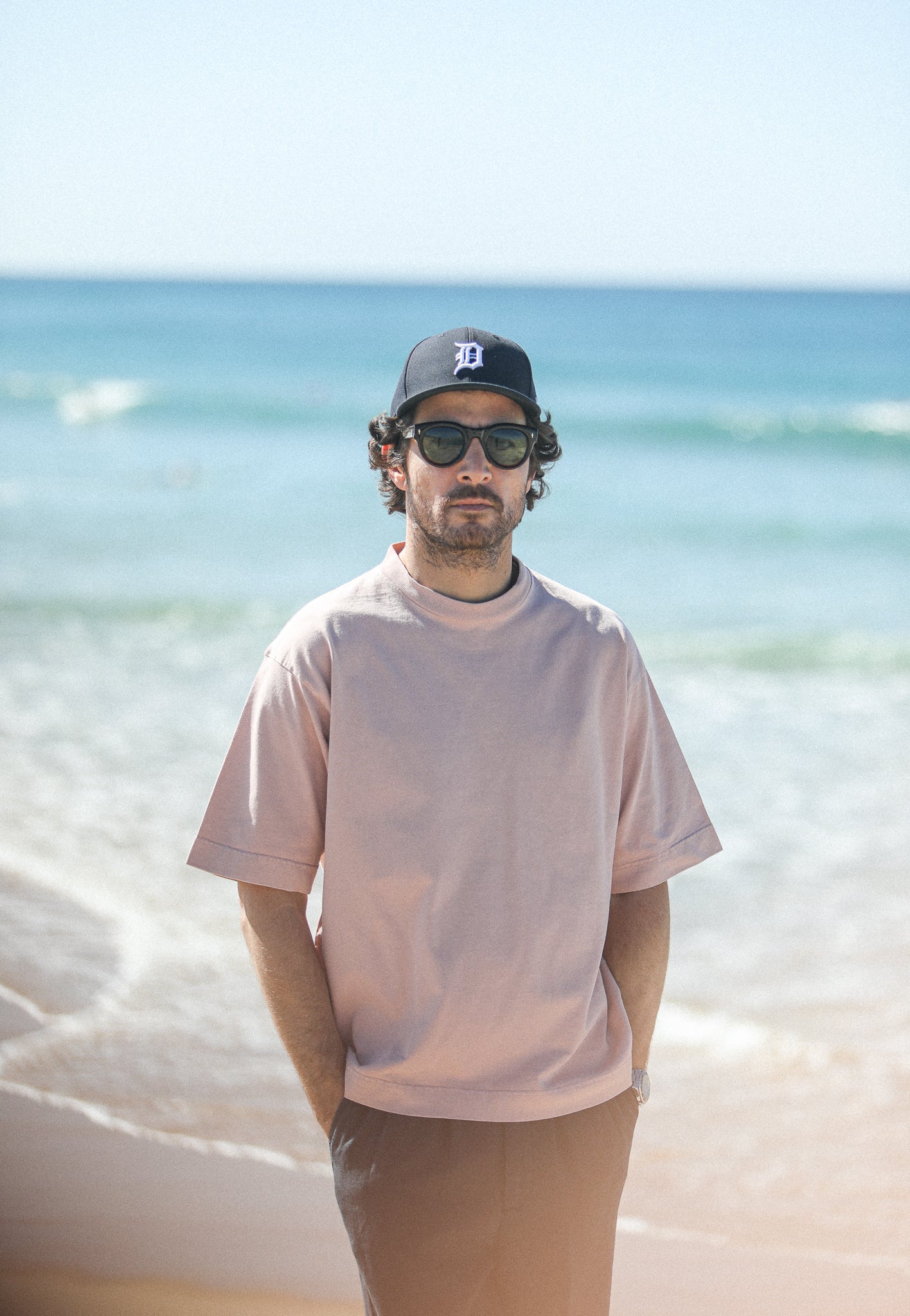 Tee-Shirt Oversize Acid Wash Faded Pink - Image 5