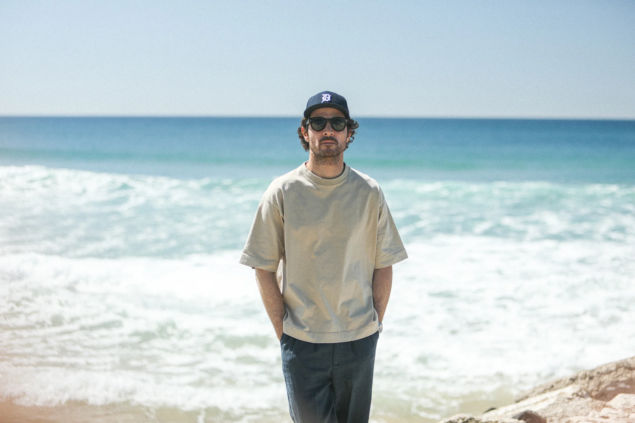 Tee-Shirt Oversize Acid Wash Sand - Image 11