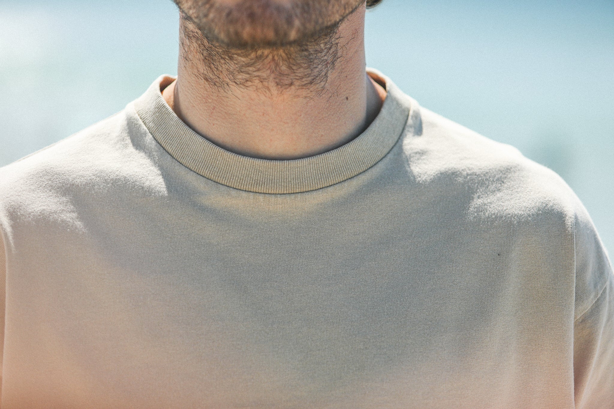 Tee-Shirt Oversize Acid Wash Sand - Image 5