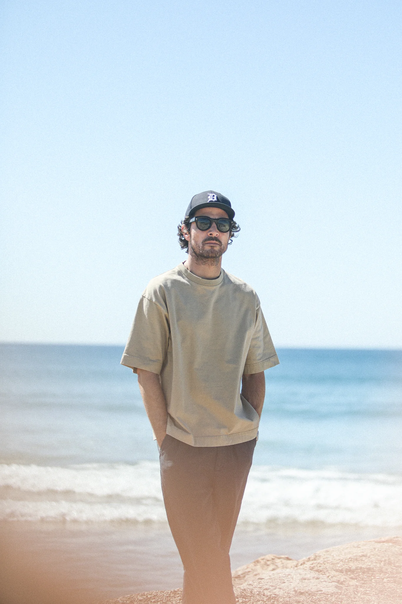Tee-Shirt Oversize Acid Wash Sand - Image 9