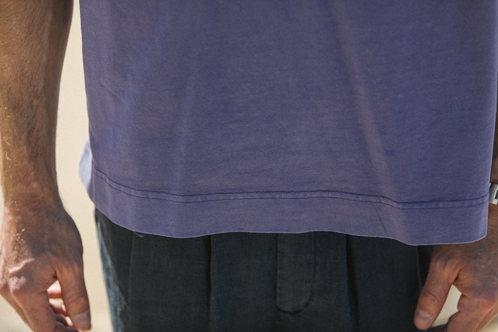 Tee-Shirt Oversize Acid Wash Violet 80 - Image 7