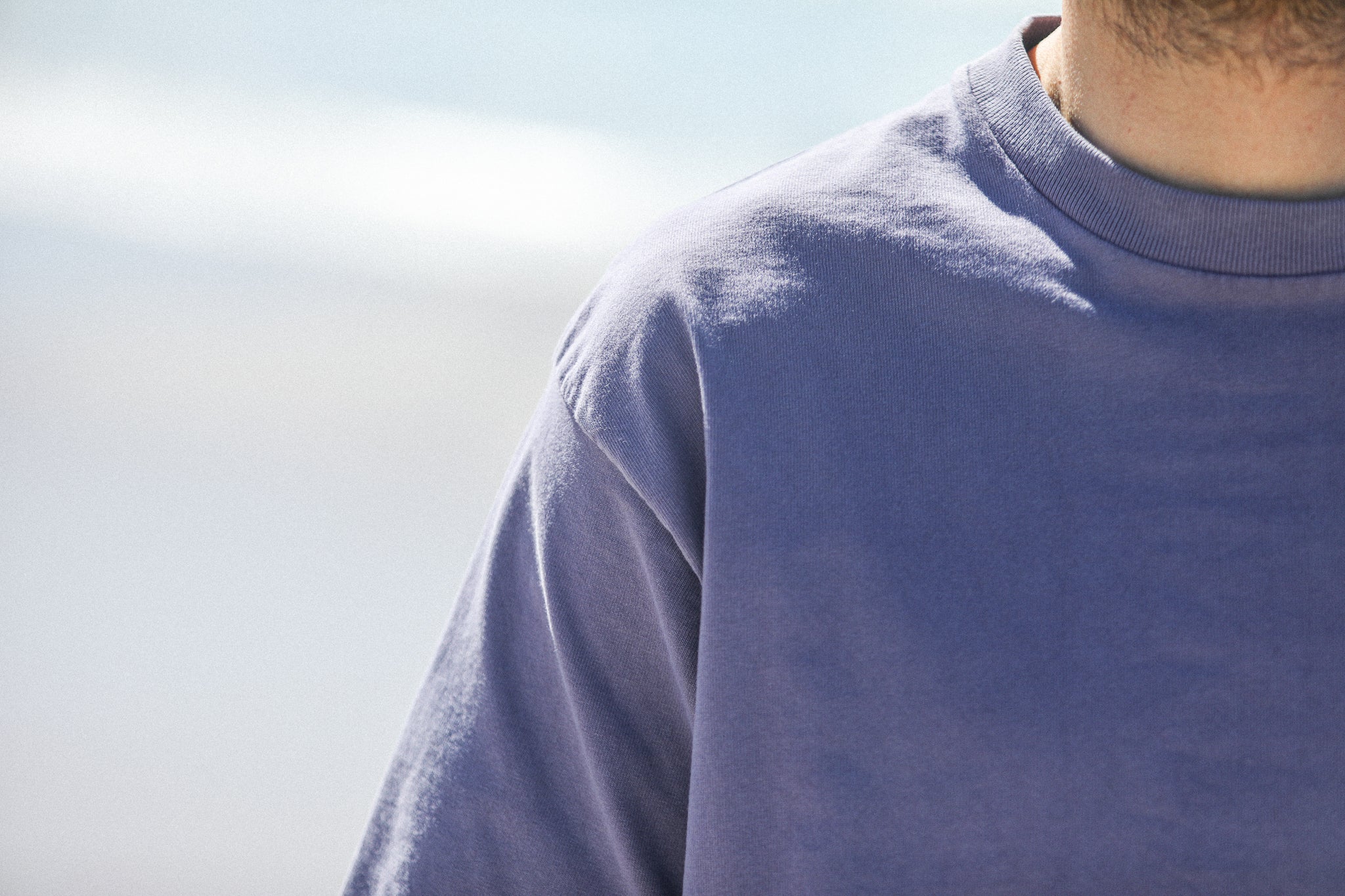 Tee-Shirt Oversize Acid Wash Violet 80 - Image 8