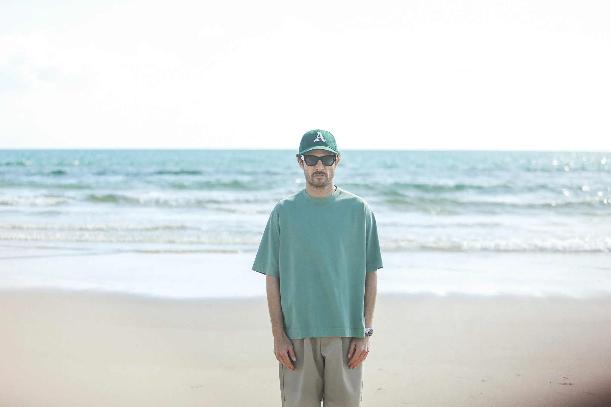 Tee-Shirt Oversized Acid Wash Light Green - Image 3
