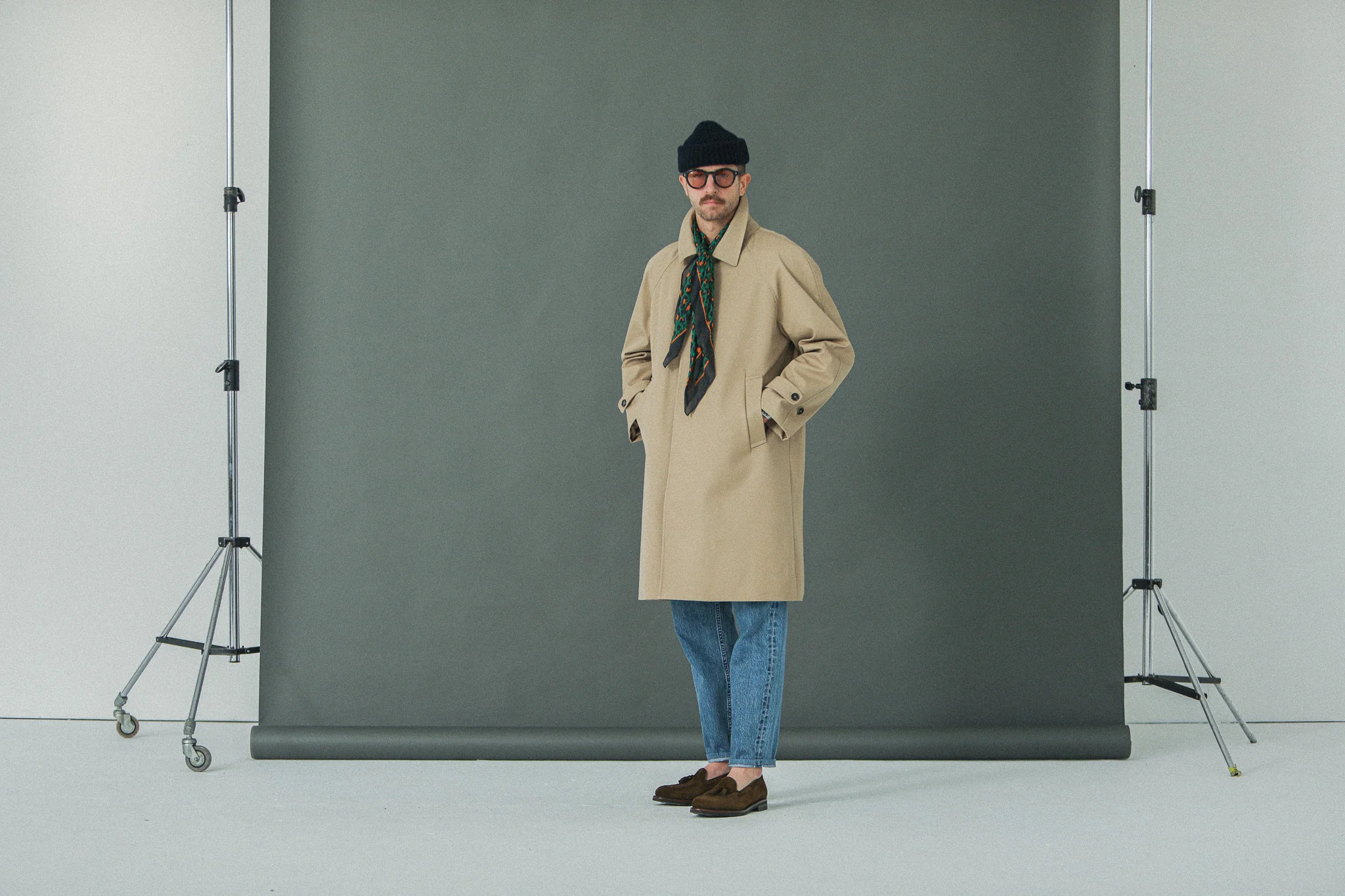 Balmaccan Imperméable Technique Beige - Image 11