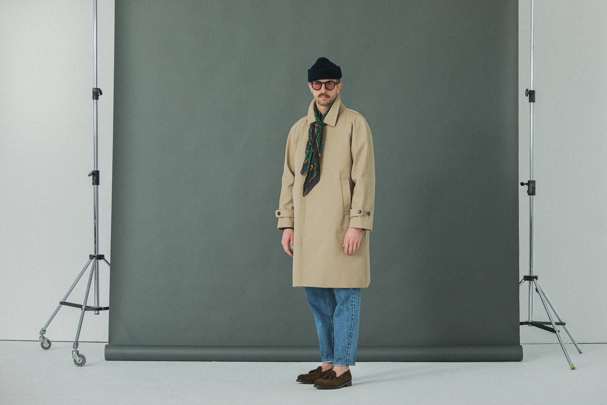 Balmaccan Imperméable Technique Beige - Image 3