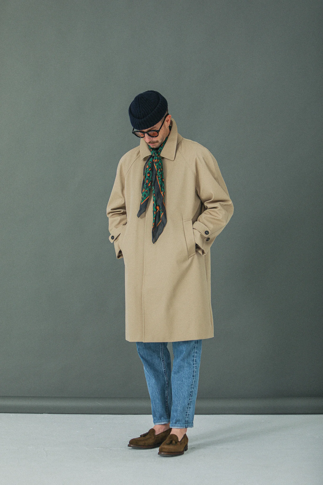 Balmaccan Imperméable Technique Beige - Image 4