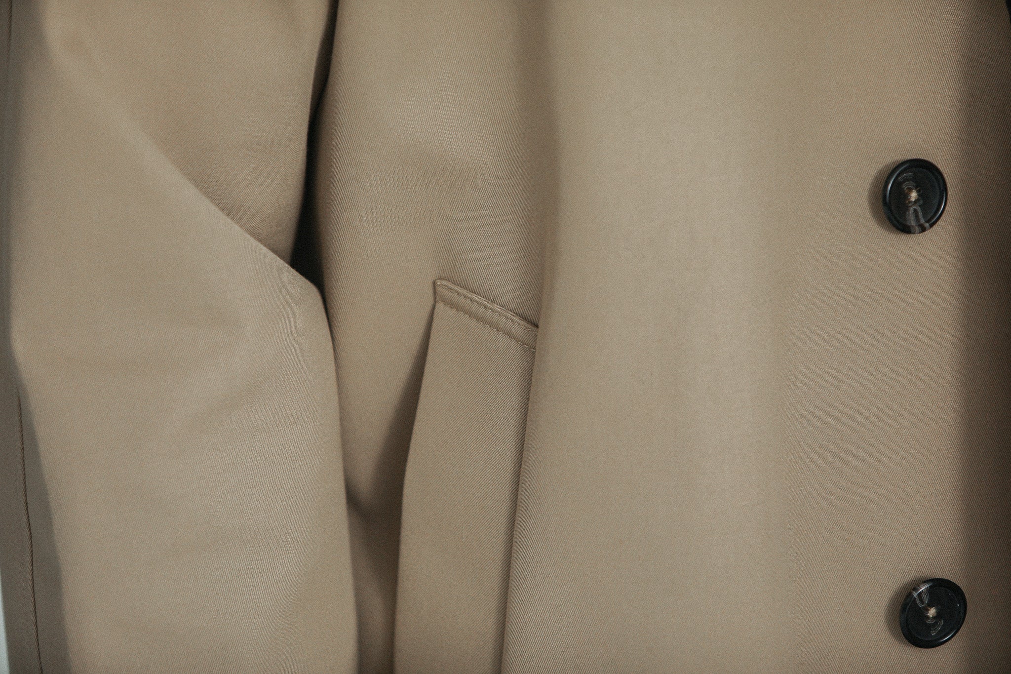 Balmaccan Imperméable Technique Beige - Image 5