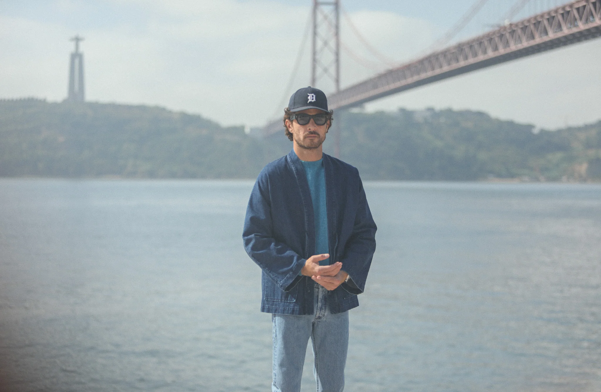 Veste Kimono Denim Japonais Stonewash - Image 3