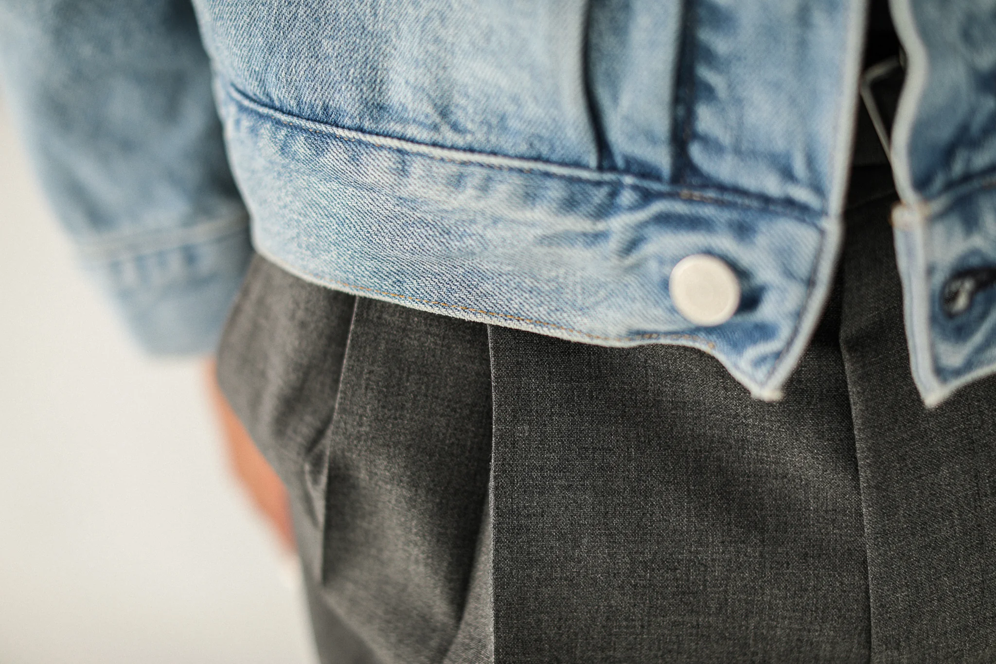 Veste "Type II" Denim Japonais Bleached - Image 11