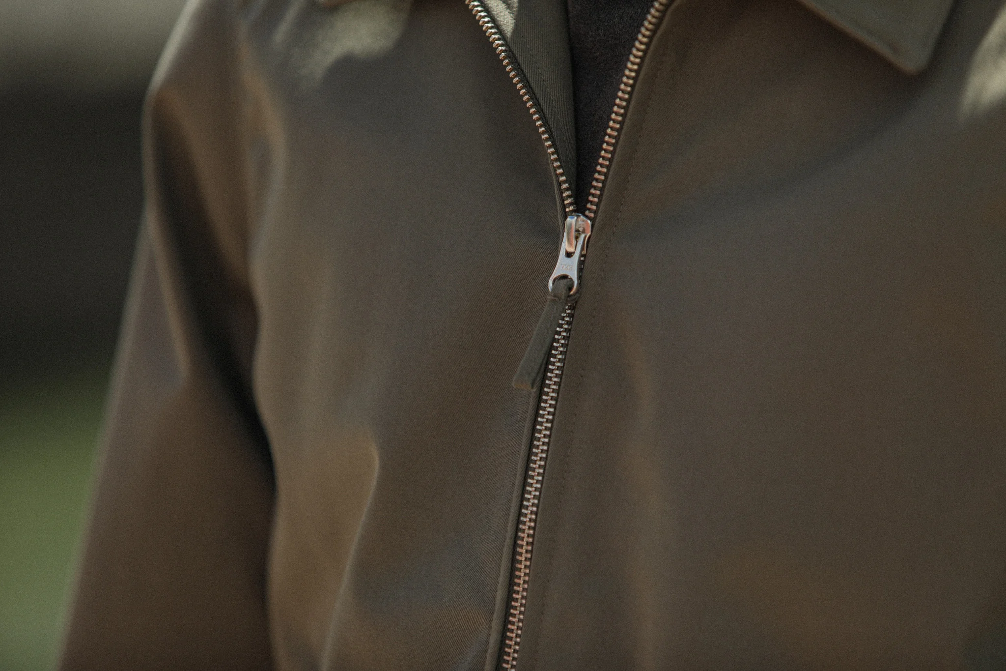 Blouson Technique Imperméable Khaki Clair - Image 6